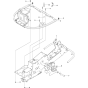 Chassis/Frame Assembly for Husqvarna Rider 15 T Ride on Mowers