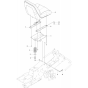 Seat Assembly for Husqvarna Rider 15V2 AWD Ride on Mowers