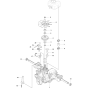 Transmission-3 Assembly for Husqvarna Rider 15V2 AWD Ride on Mowers