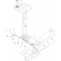 Fuel System Assembly for Husqvarna Rider 15V2 AWD Ride on Mowers