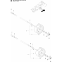 Wheels and Tires Assembly for Husqvarna Rider 15V2 AWD Ride on Mowers