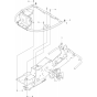 Chassis Lower Assembly for Husqvarna Rider 15V2 AWD Ride on Mowers