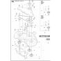 Cutting Deck 112cm-3 Assembly for Husqvarna Rider 175 Ride on Mowers