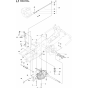 Hydraulic Pump Motor Assembly for Husqvarna Rider 175 AWD Ride on Mowers