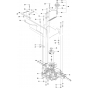 Chassis Rear-1 Assembly for Husqvarna Rider 18 AWD Ride on Mowers