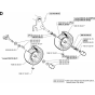 Wheels and Tires Assembly for Husqvarna Rider 850 HST Ride on Mowers