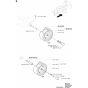 Wheels and Tires Assembly for Husqvarna Rider Pro 18 Ride on Mowers