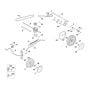 Chassis, Gear Box for Stihl RM 248.1 T Mower