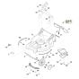 Housing, Front Axel for Stihl RM 448.1 TC Mower