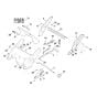 Frame, Height Adjustment for Stihl RM 545.0 VE Mower