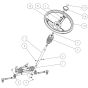 Steering Assembly for OREC RM830 Mower