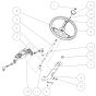 Steering Assembly -1 for OREC RM97 Mower