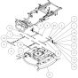 Frame Assembly -8 for OREC RM980F Mower