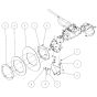 Front Assembly -2 for OREC RM980F Mower