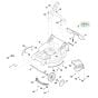 Housing, Front Axle for Stihl RMA 448.1 TC Cordless Mower