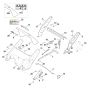 Frame, Height Adjustment for Stihl RME 545.0 C Electric Mower