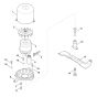 Engine, Blade for Stihl RME 545.0 C Electric Mower