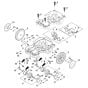 Lower Housing, Chassis for Stihl RMI 422.1 Robotic Mower