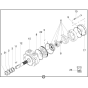 Hydraulic Motor - Parker Assembly for Belle Roller Striker Screed