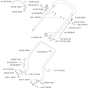 Handle and Controls Assembly for Husqvarna Royal 46 Consumer Lawn Mower