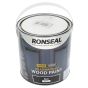 10 Year Weatherproof Wood Paint Black Satin 2.5 Litre