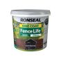 One Coat Fence Life Tudor Black Oak 5 Litre