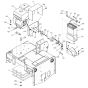 Engine Compartment Assembly for Wacker RSS800A Roller