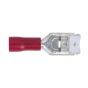 Piggy-Back Terminal 6.3mm Red Pack of 100 Sealey Part No. RT17