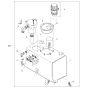 Hydraulic Tank Assembly for Wacker RT56-SC Trench Roller