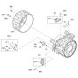 Front Drum Assembly for Wacker RT56-SC2 Trench Roller