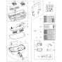 Transmitter Module Assembly for Wacker RT56-SC2 Trench Roller