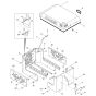 Front Frame Assembly for Wacker RT820 Trench Roller