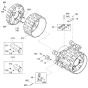 Rear Drum Assembly for Wacker RTK82-SC3 Trench Roller