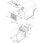 Front Cover Assembly for Wacker RTx-SC2 Trench Roller