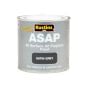 Rustins ASAP Paint Grey Quick-Drying All Surface All Purpose (ASAP) 500ml