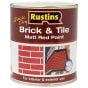 Quick Dry Brick & Tile Paint Matt Red