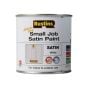 Quick Dry Small Job Satin Paint White 250ml