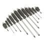 Screwdriver Set 12pc Hammer-Thru Sealey Part No. S0641