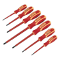 Screwdriver Set 7pc Electrician's VDE Approved Sealey Part No. S0756