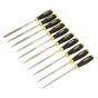 Diamond Needle File Set 10pc 100mm Sealey Part No. S0896