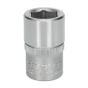 WallDrive Socket 15mm 1/2"Sq Drive Sealey Part No. S1215