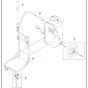 Frame Assy for Husqvarna S13 Dust Extractor