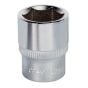 WallDrive Socket 14mm 1/4"Sq Drive Sealey Part No. S1414