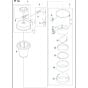 Tank Assy for Husqvarna S26 Dust Extractor