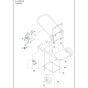 Carriage Assy for Husqvarna S36 Petrol Dust Extractor