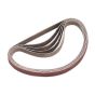 Sanding Belt 10 x 330mm 40Grit Pack of 5 Sealey Part No. SA35/B40G