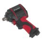 Air Impact Wrench 1/2"Sq Drive Stubby Twin Hammer Sealey Part No. SA6002S