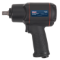 Air Impact Wrench 1/2"Sq Drive Twin Hammer Sealey Part No. SA6007