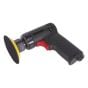 Air Sander Dia.75mm Mini Orbital Composite Premier Sealey Part No. SA721