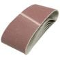 Aluminium Oxide 3" Highest Quality Full Resin Cloth Sanding Belt - 36 Grit